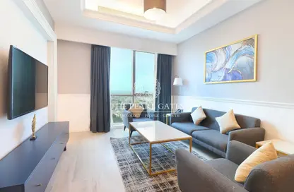 Apartment - 1 Bedroom - 2 Bathrooms for rent in Bin Al Sheikh Towers - Al Mirqab Al Jadeed - Doha