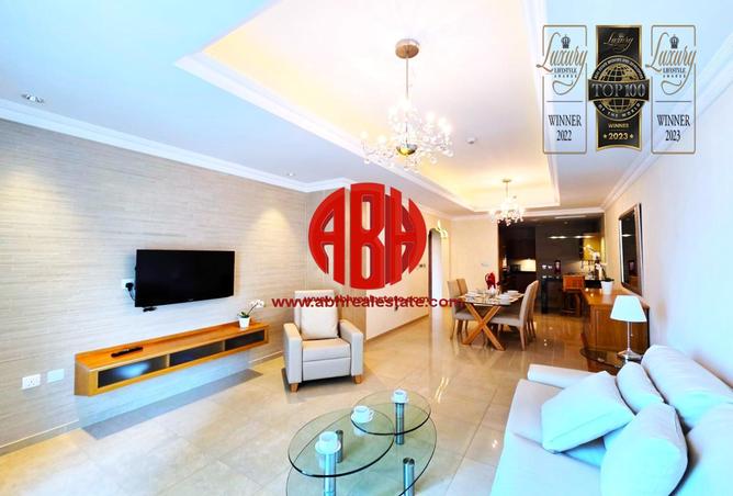 Apartment - 1 Bedroom - 2 Bathrooms for rent in Tower 21 - Viva Bahriyah - The Pearl Island - Doha