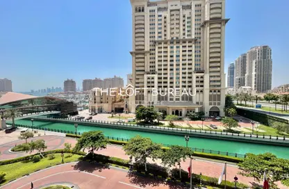 Apartment - 1 Bedroom - 2 Bathrooms for rent in West Porto Drive - Porto Arabia - The Pearl Island - Doha