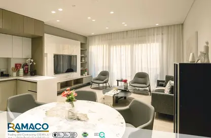 Apartment - 1 Bedroom - 1 Bathroom for rent in FJ9 Residential Tower - Marina District - Lusail