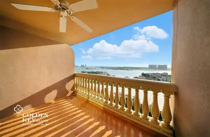 Apartment - 2 Bedrooms - 3 Bathrooms for rent in West Porto Drive - Porto Arabia - The Pearl Island - Doha