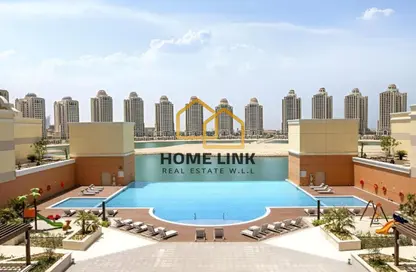 Townhouse - 3 Bedrooms - 5 Bathrooms for rent in Viva West - Viva Bahriyah - The Pearl Island - Doha
