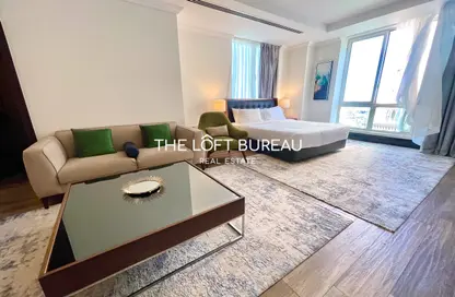 Apartment - Studio - 1 Bathroom for rent in Viva West - Viva Bahriyah - The Pearl Island - Doha