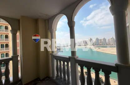 Apartment - 2 Bedrooms - 3 Bathrooms for rent in Viva West - Viva Bahriyah - The Pearl Island - Doha