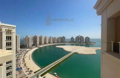 Penthouse - 7 Bedrooms - 7+ Bathrooms for rent in Viva Central - Viva Bahriyah - The Pearl Island - Doha