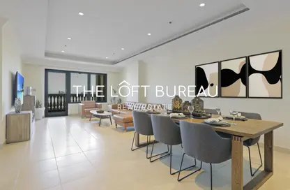 Apartment - 2 Bedrooms - 3 Bathrooms for rent in Tower 31 - Porto Arabia - The Pearl Island - Doha