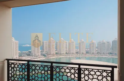 شقة - غرفة نوم - 2 حمامات للايجار في فيفا بحرية شرق - فيفا بحرية - جزيرة اللؤلؤة - الدوحة