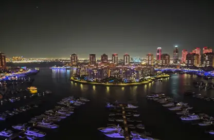 Apartment - 2 Bedrooms - 3 Bathrooms for rent in East Porto Drive - Porto Arabia - The Pearl Island - Doha
