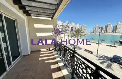 Townhouse - 2 Bedrooms - 3 Bathrooms for rent in Viva East - Viva Bahriyah - The Pearl Island - Doha