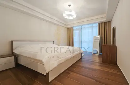 شقة - غرفة نوم - 2 حمامات للايجار في كريستال ريزيدنس - جزيرة جيوان - جزيرة اللؤلؤة - الدوحة
