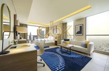 Apartment - Studio - 1 Bathroom for rent in West Bay Tower - West Bay - West Bay - Doha