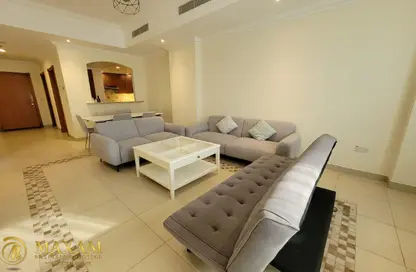 شقة - غرفة نوم - 2 حمامات للايجار في جزيرة اللؤلؤة - الدوحة