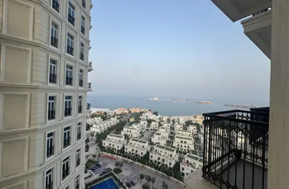 شقة - 2 غرف نوم - 4 حمامات للايجار في حدائق فلورستا - حدائق فلورستا - جزيرة اللؤلؤة - الدوحة