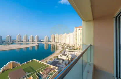Apartment - Studio - 1 Bathroom for sale in Viva East - Viva Bahriyah - The Pearl Island - Doha