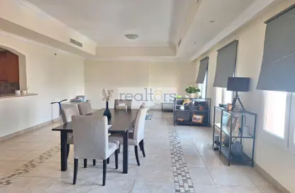 Apartment - 3 Bedrooms - 3 Bathrooms for rent in Tower 8 - Porto Arabia - The Pearl Island - Doha