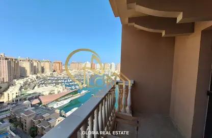 Apartment - 2 Bedrooms - 3 Bathrooms for rent in East Porto Drive - Porto Arabia - The Pearl Island - Doha