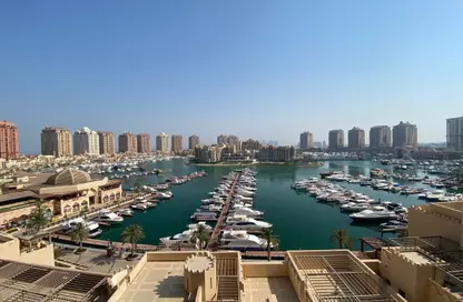 شقة - 1 حمام للايجار في طريق بورتو الشرقي - بورتو أرابيا - جزيرة اللؤلؤة - الدوحة