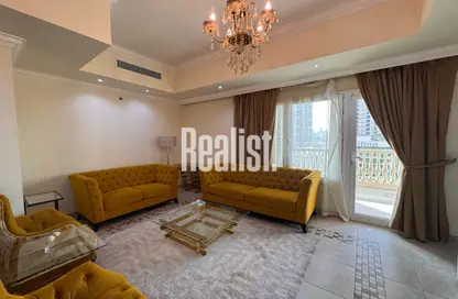 Apartment - 1 Bedroom - 2 Bathrooms for rent in West Porto Drive - Porto Arabia - The Pearl Island - Doha