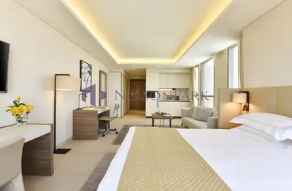 Apartment - Studio - 1 Bathroom for rent in West Bay Tower - West Bay - West Bay - Doha