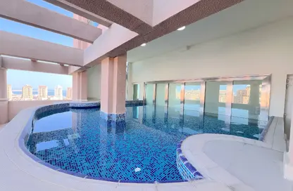 (بنتهاوس  (روف - 4 غرف نوم - 6 حمامات للبيع في طريق بورتو الغربي - بورتو أرابيا - جزيرة اللؤلؤة - الدوحة