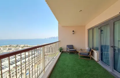 Apartment - 2 Bedrooms - 3 Bathrooms for rent in One Porto Arabia - Porto Arabia - The Pearl Island - Doha