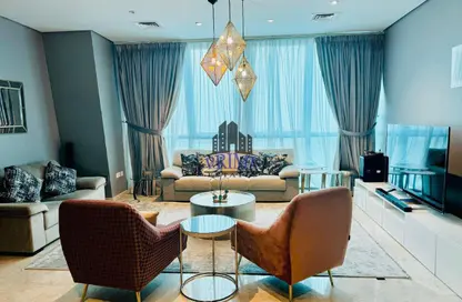 Apartment - 2 Bedrooms - 3 Bathrooms for rent in Zig Zag Tower B - Zig Zag Towers - West Bay - Doha