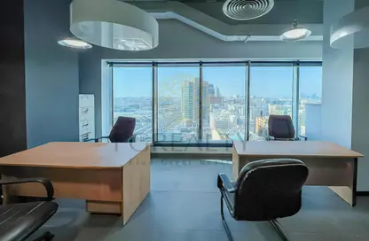 Office Space - Studio - 3 Bathrooms for rent in Al Jassim Tower - Fereej Bin Mahmoud South - Fereej Bin Mahmoud - Doha