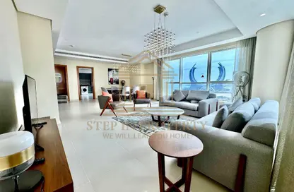 شقة - 3 غرف نوم - 4 حمامات للايجار في مرتفعات مارينا لوسيل - منطقة المارينا - الوسيل