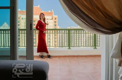 Apartment - 1 Bedroom - 2 Bathrooms for rent in Tower 6 - Viva Bahriyah - The Pearl Island - Doha