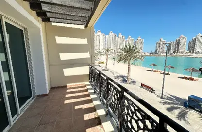 Townhouse - 2 Bedrooms - 3 Bathrooms for rent in Viva East - Viva Bahriyah - The Pearl Island - Doha Townhouse - 2 Bedrooms - 3 Bathrooms for rent in Viva East - Viva Bahriyah - The Pearl Island - Doha
