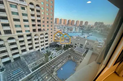 Apartment - 1 Bedroom - 2 Bathrooms for sale in West Porto Drive - Porto Arabia - The Pearl Island - Doha