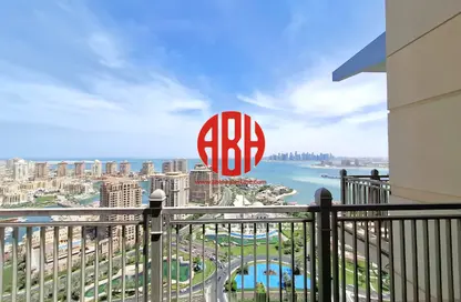 Penthouse - 3 Bedrooms - 4 Bathrooms for rent in Abraj Bay - Abraj Quartiers - The Pearl Island - Doha