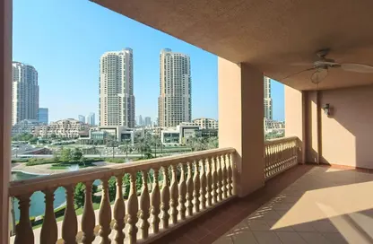 Apartment - 1 Bedroom - 2 Bathrooms for rent in Tower 7 (Ferrari Tower) - Porto Arabia - The Pearl Island - Doha