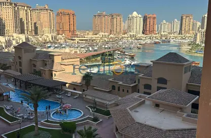 Apartment - 2 Bedrooms - 3 Bathrooms for sale in East Porto Drive - Porto Arabia - The Pearl Island - Doha
