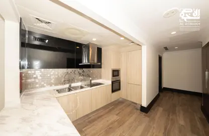Kitchen image for: Apartment - 1 Bathroom for rent in Tower 6 - Viva Bahriyah - The Pearl Island - Doha, Image 1