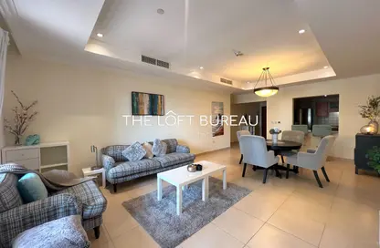 Apartment - 1 Bedroom - 2 Bathrooms for rent in East Porto Drive - Porto Arabia - The Pearl Island - Doha