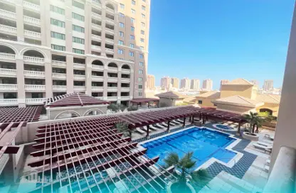 Apartment - 2 Bedrooms - 3 Bathrooms for rent in Tower 4 - Porto Arabia - The Pearl Island - Doha