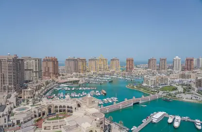 Apartment - 2 Bedrooms - 1 Bathroom for rent in Porto Arabia - The Pearl Island - Doha