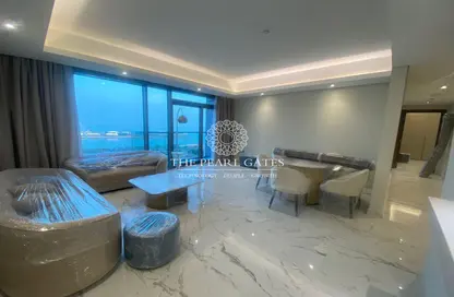 Apartment - 1 Bedroom - 2 Bathrooms for rent in Lusail Residence - Marina District - Lusail