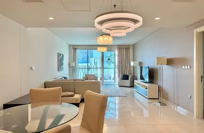 شقة - غرفة نوم - 2 حمامات للايجار في مرتفعات مارينا لوسيل - منطقة المارينا - الوسيل