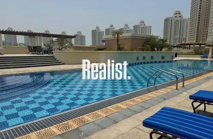 Apartment - 1 Bedroom - 2 Bathrooms for rent in Viva East - Viva Bahriyah - The Pearl Island - Doha
