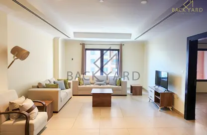 شقة - غرفة نوم - 2 حمامات للايجار في وان بورتو ارابيا - بورتو أرابيا - جزيرة اللؤلؤة - الدوحة