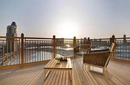 Penthouse - 2 Bedrooms - 3 Bathrooms for rent in Abraj Bay - Abraj Quartiers - The Pearl Island - Doha