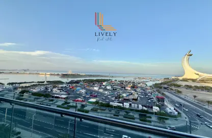 شقة - غرفة نوم - 2 حمامات للايجار في لوسيل ريسيدينس - منطقة المارينا - الوسيل