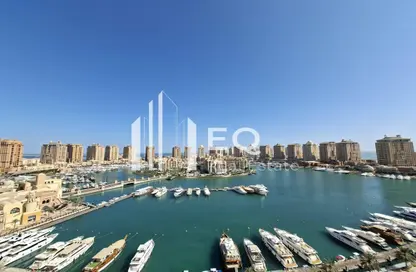 شقة - غرفة نوم - 2 حمامات للايجار في طريق بورتو الشرقي - بورتو أرابيا - جزيرة اللؤلؤة - الدوحة