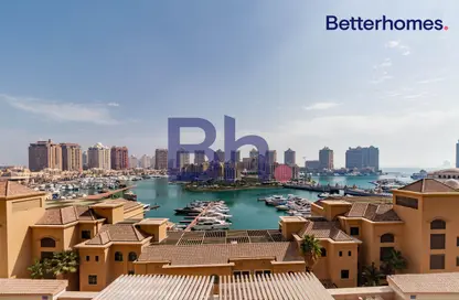 Apartment - 2 Bedrooms - 2 Bathrooms for rent in West Porto Drive - Porto Arabia - The Pearl Island - Doha