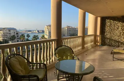 Apartment - 1 Bedroom - 2 Bathrooms for sale in Tower 10 - Porto Arabia - The Pearl Island - Doha