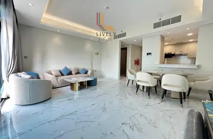 Apartment - 2 Bedrooms - 3 Bathrooms for rent in Marina Tower 23 - Marina District - Lusail Apartment - 2 Bedrooms - 3 Bathrooms for rent in Marina Tower 23 - Marina District - Lusail