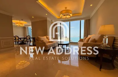 Apartment - 2 Bedrooms - 2 Bathrooms for rent in West Bay Tower - West Bay - West Bay - Doha
