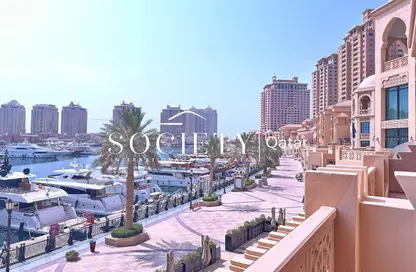 Townhouse - 2 Bedrooms - 3 Bathrooms for rent in West Porto Drive - Porto Arabia - The Pearl Island - Doha